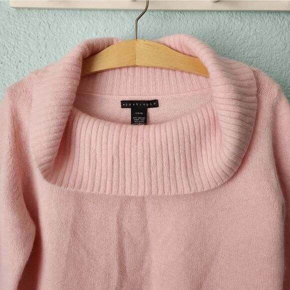 Apostrophe angora and wool blend sweater - Picture 3 of 8